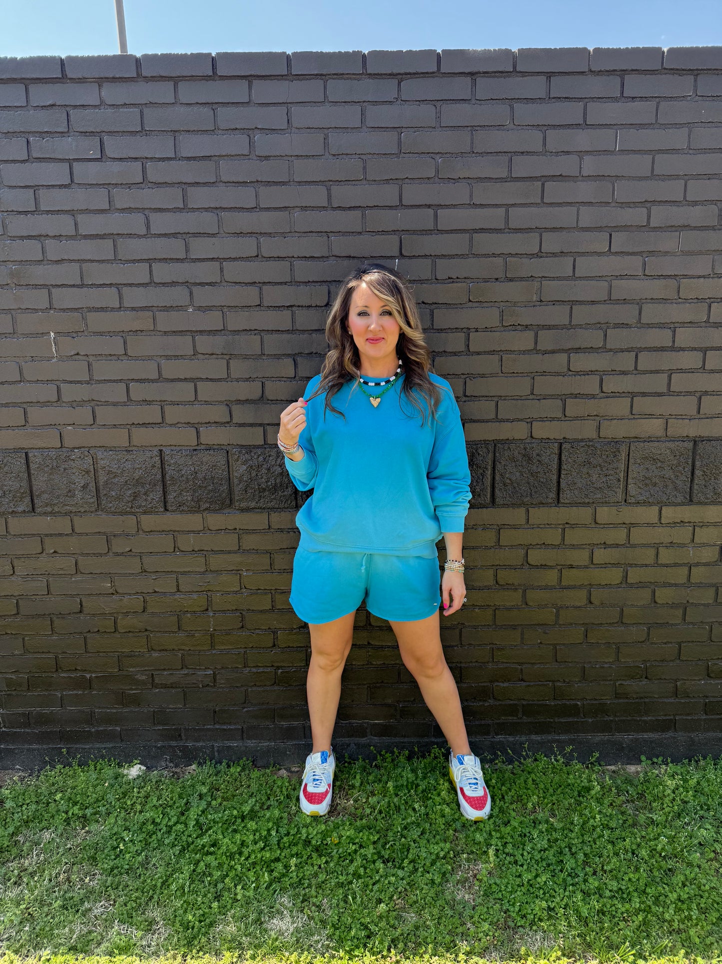Yara Blue Shorts