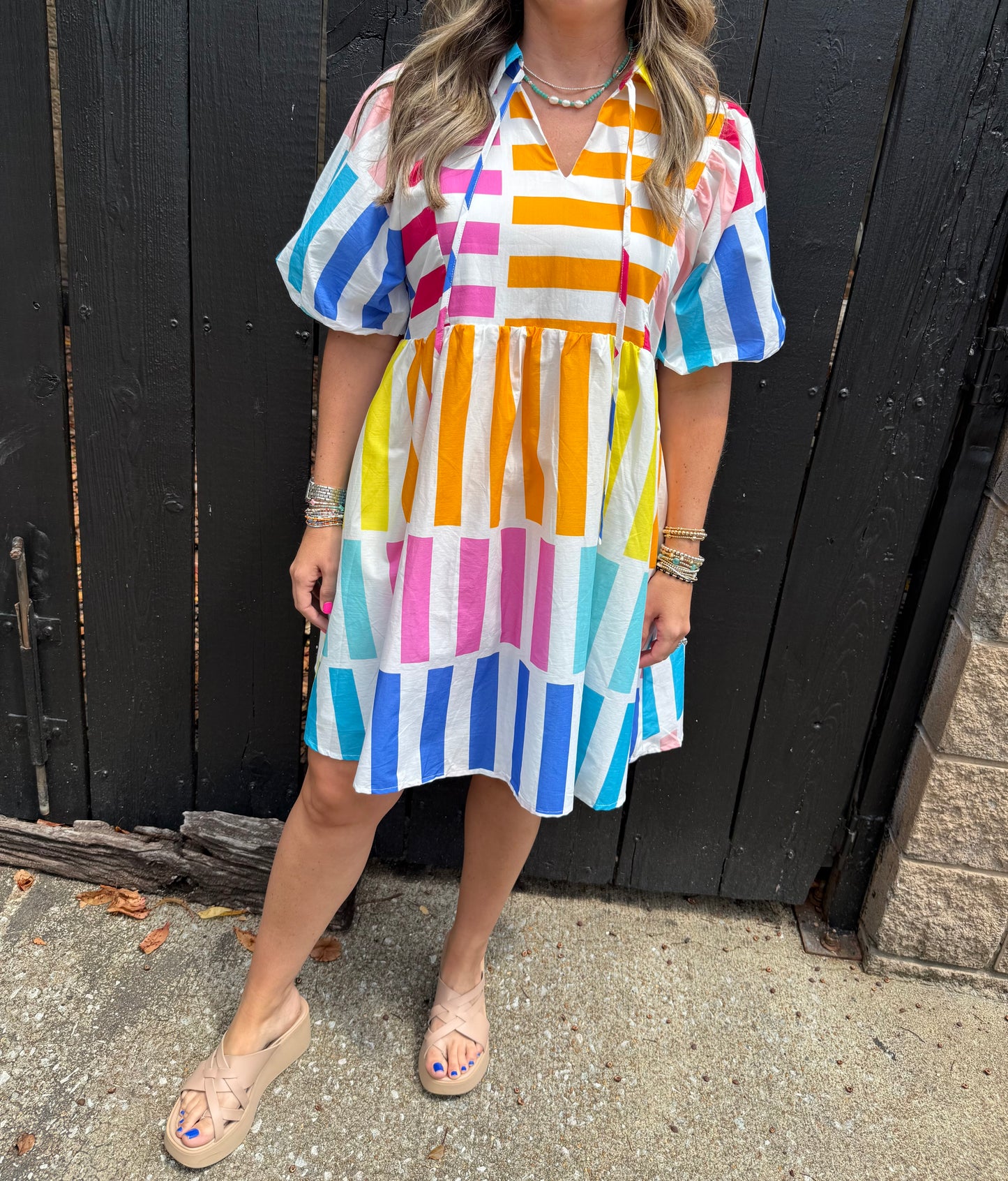 Noa Stripe Dress
