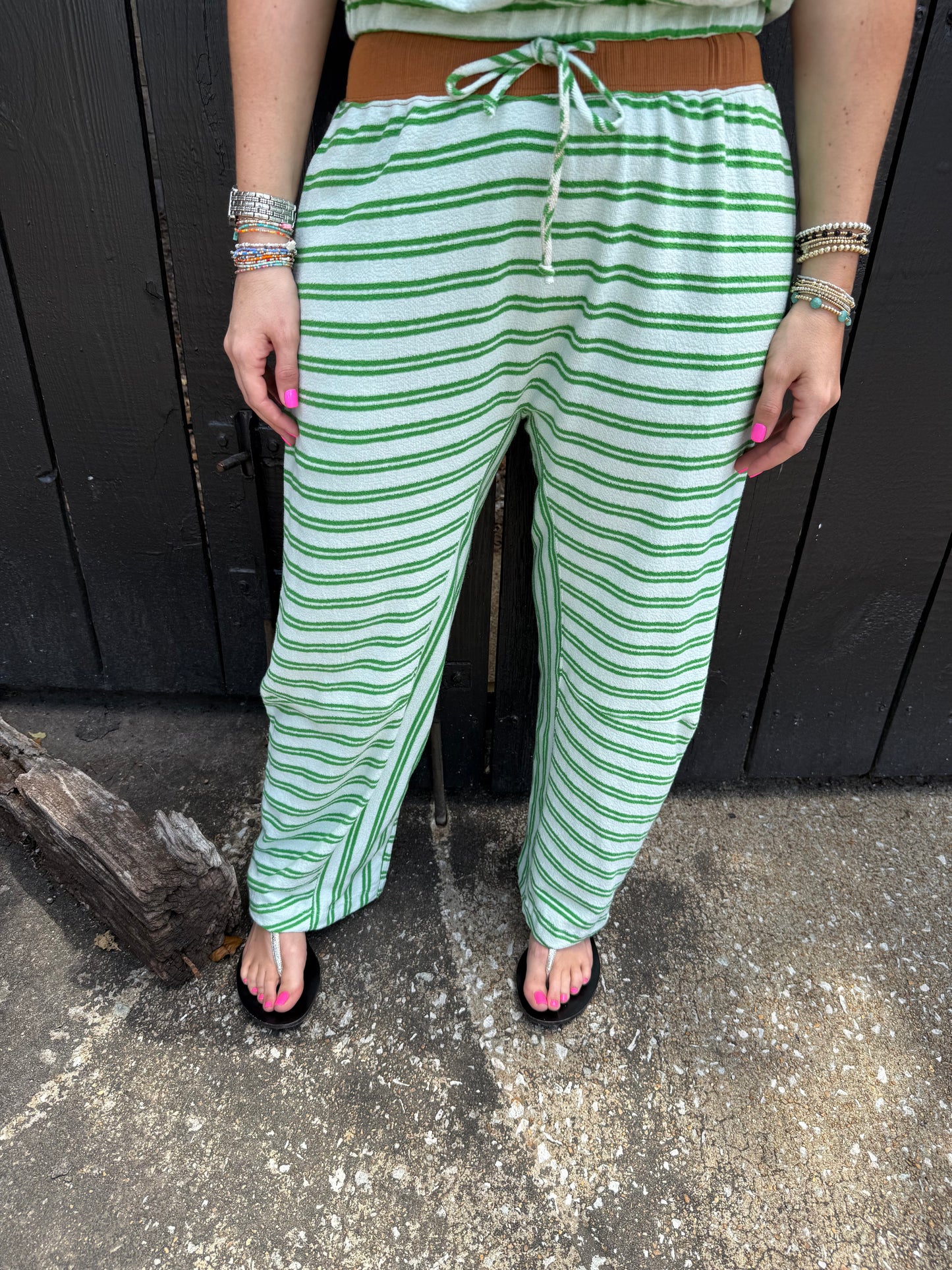 Capri Stripe Pants