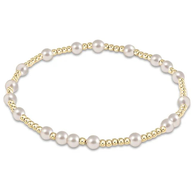 Extends Hope Unwritten Bracelet-Pearl 4mm