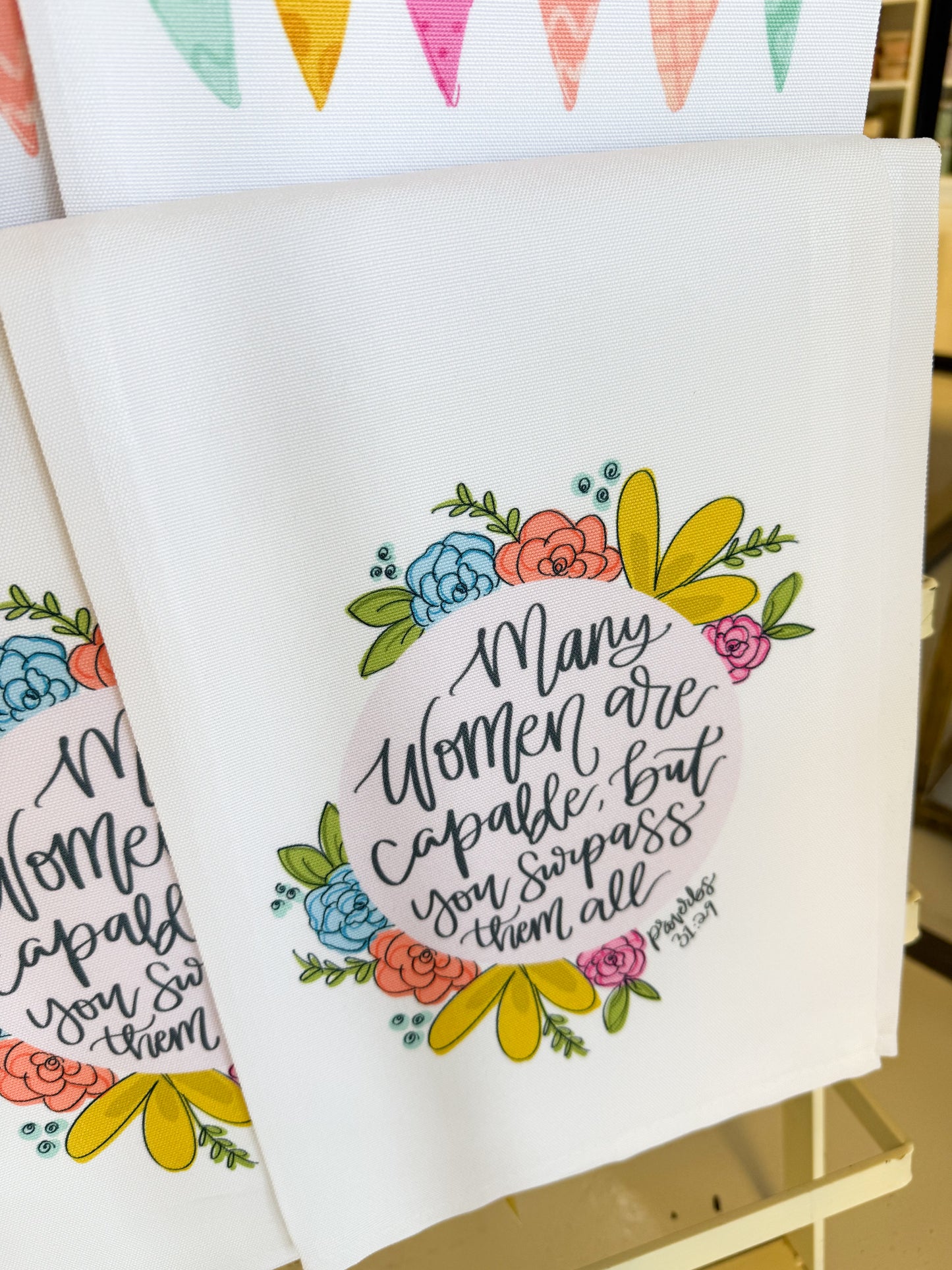 Many Women Tea Towel