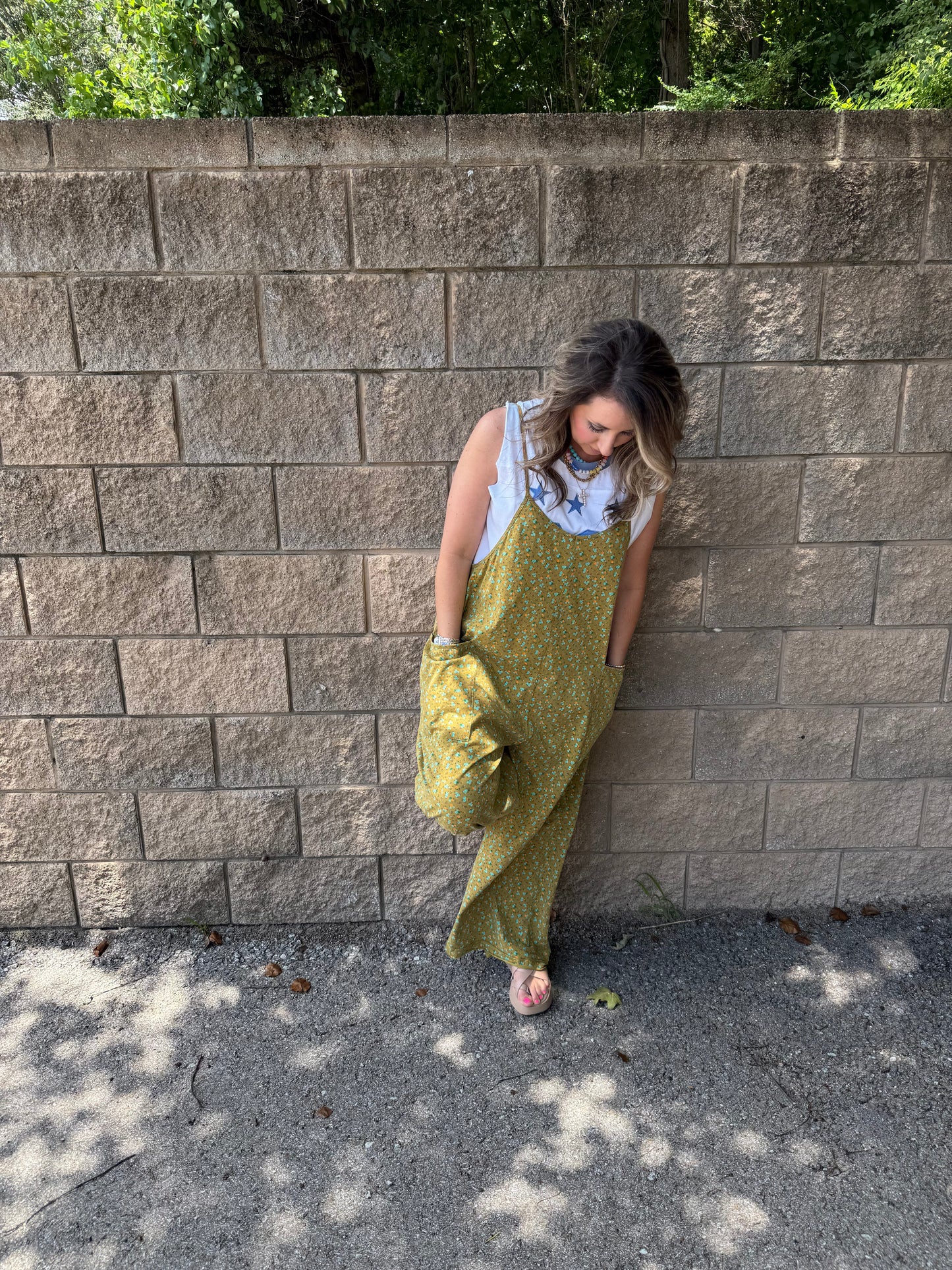 Emmy Jumpsuit Green