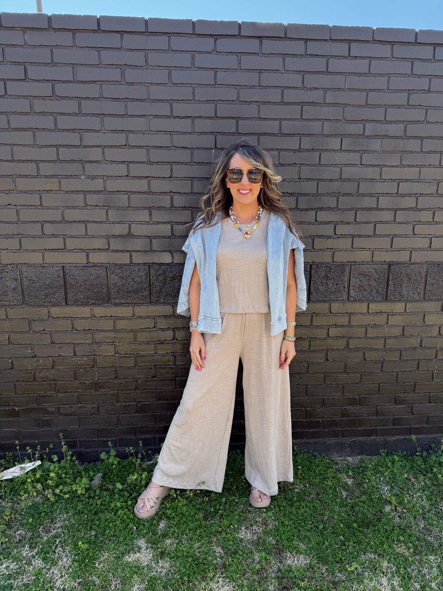 Z Supply Scout Textured Slub Pant Parchment