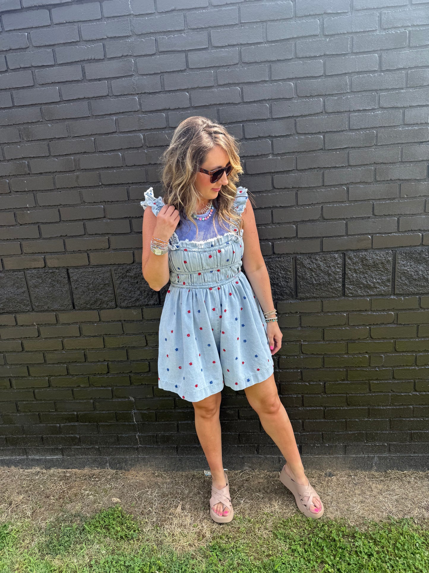 Gazing Stars Romper