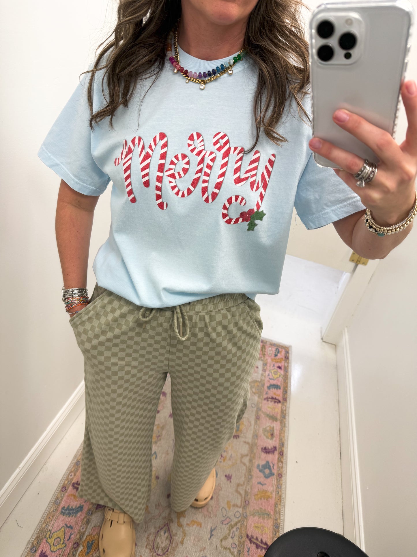 Merry Candy Cane Tee