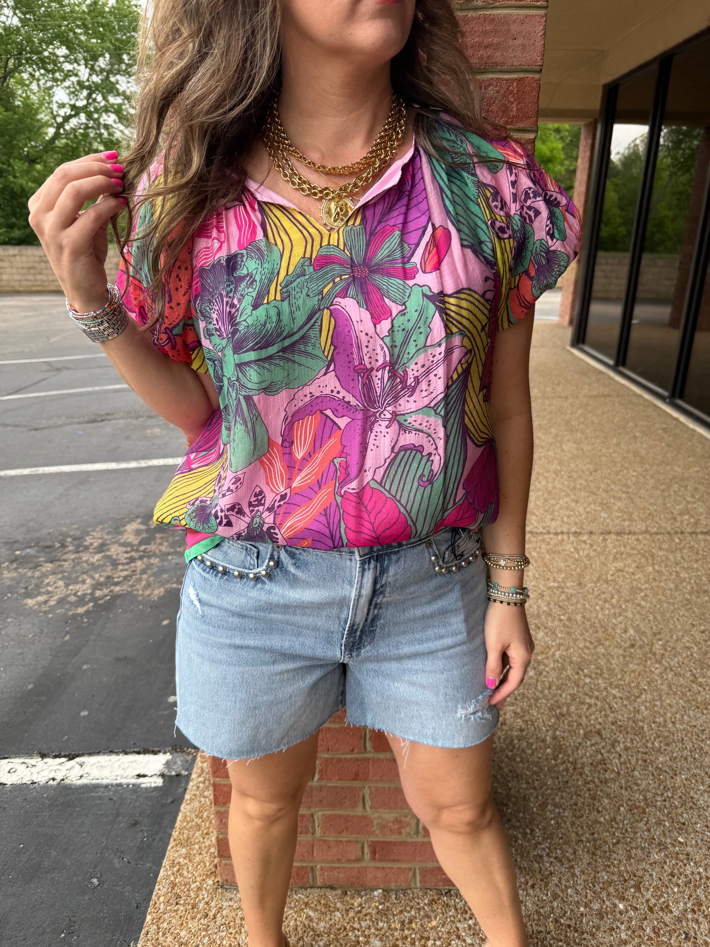 Tinsley Floral Top