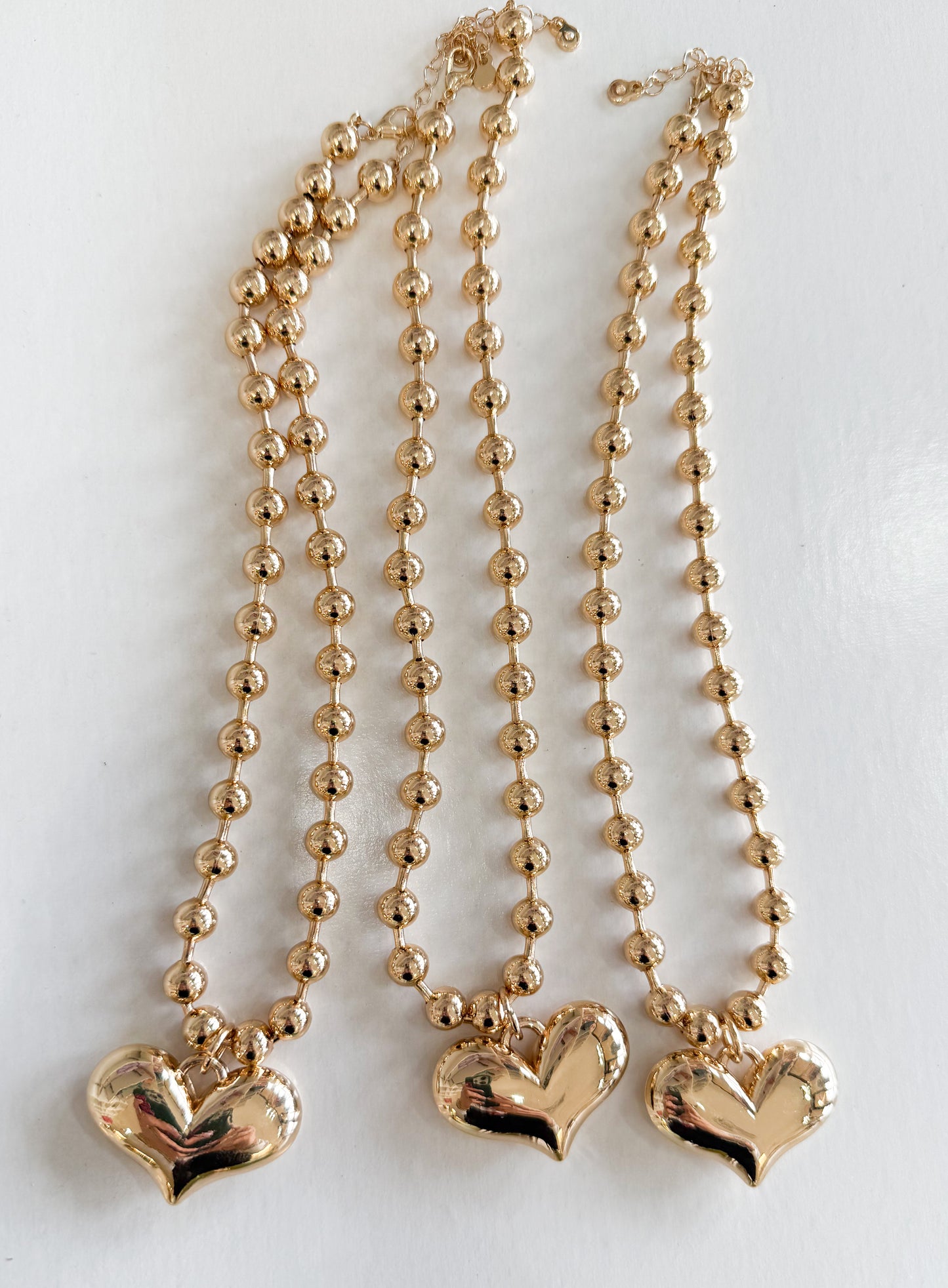 Hearts of Gold Necklace