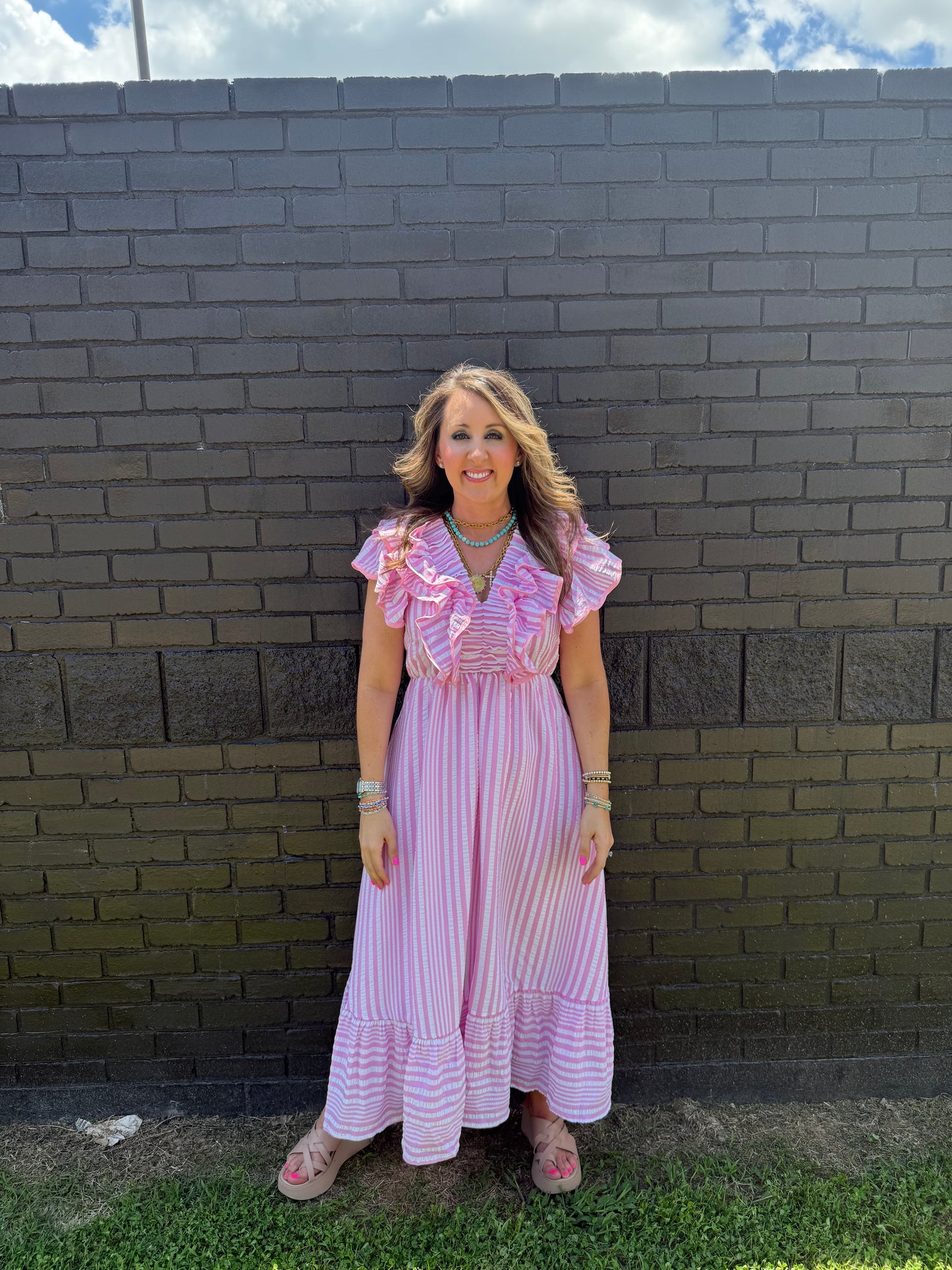 Emerson Stripe Dress