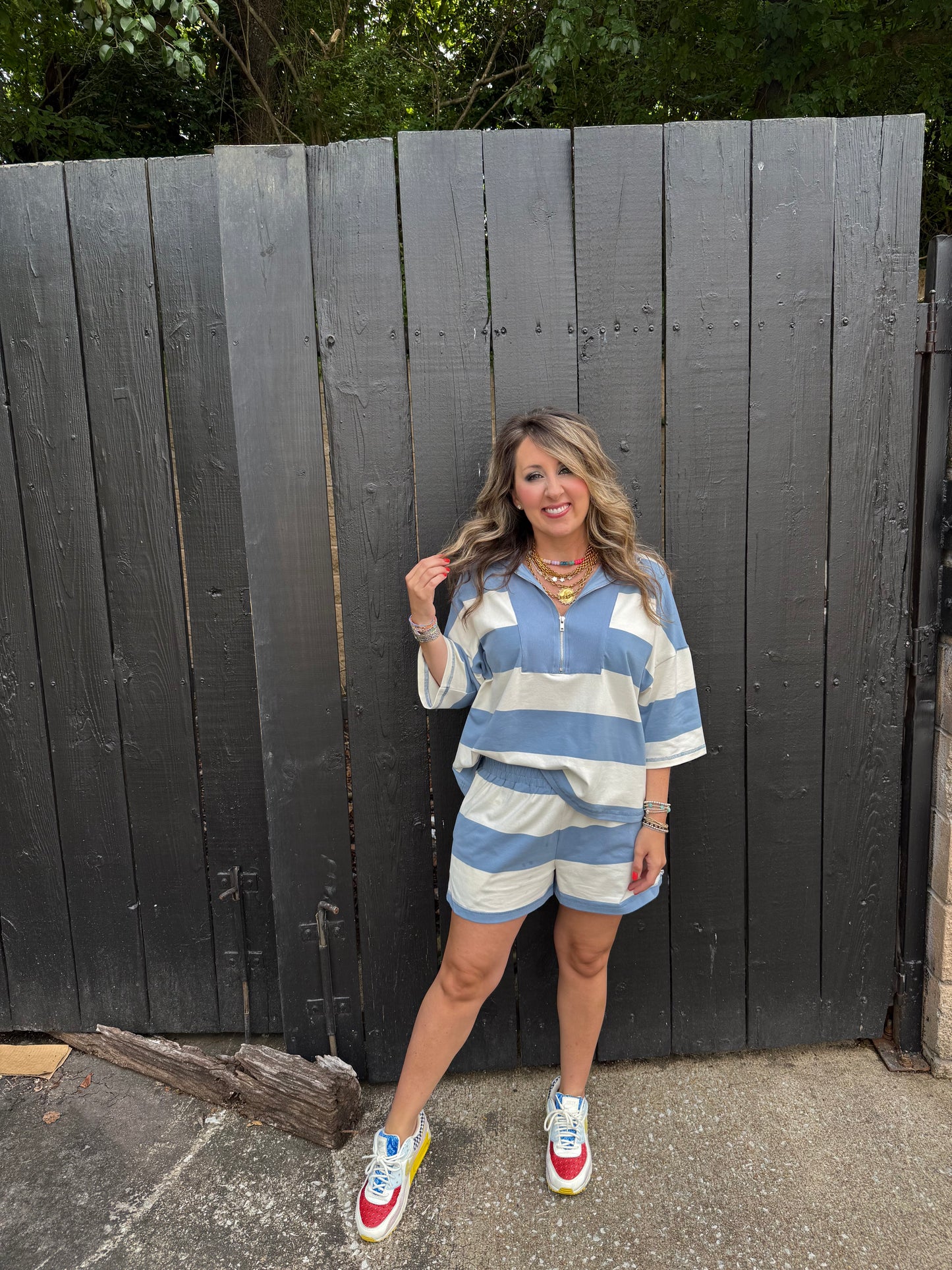 Calli Stripe Shorts
