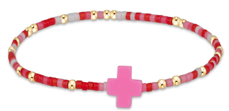 E Girl Hope Unwritten Signature Cross Bracelet - Kind Of A Pig Deal