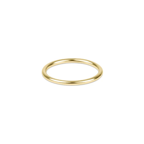 E Newton Classic Gold Thin Band Size 8