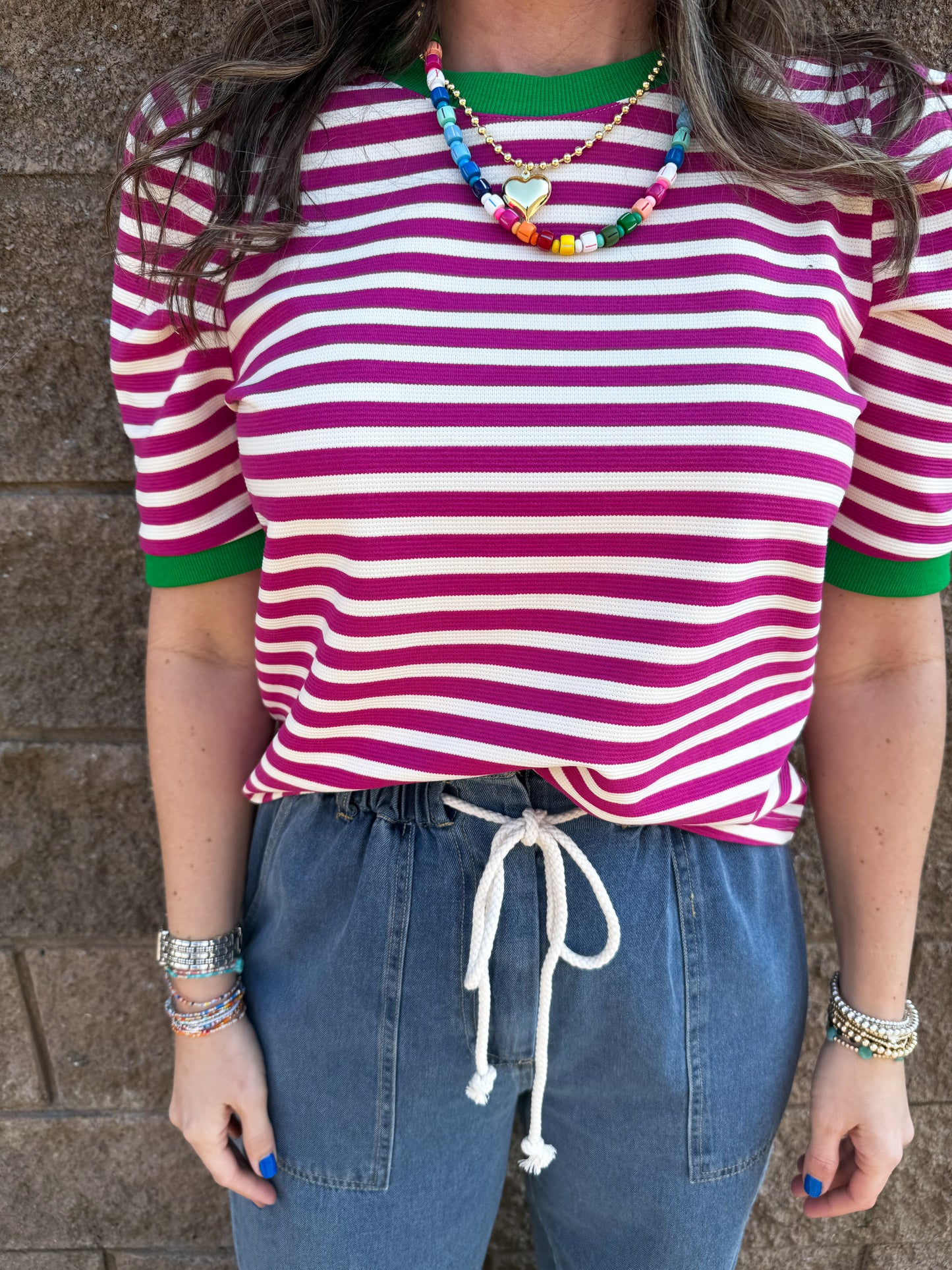 Briley Pink Top