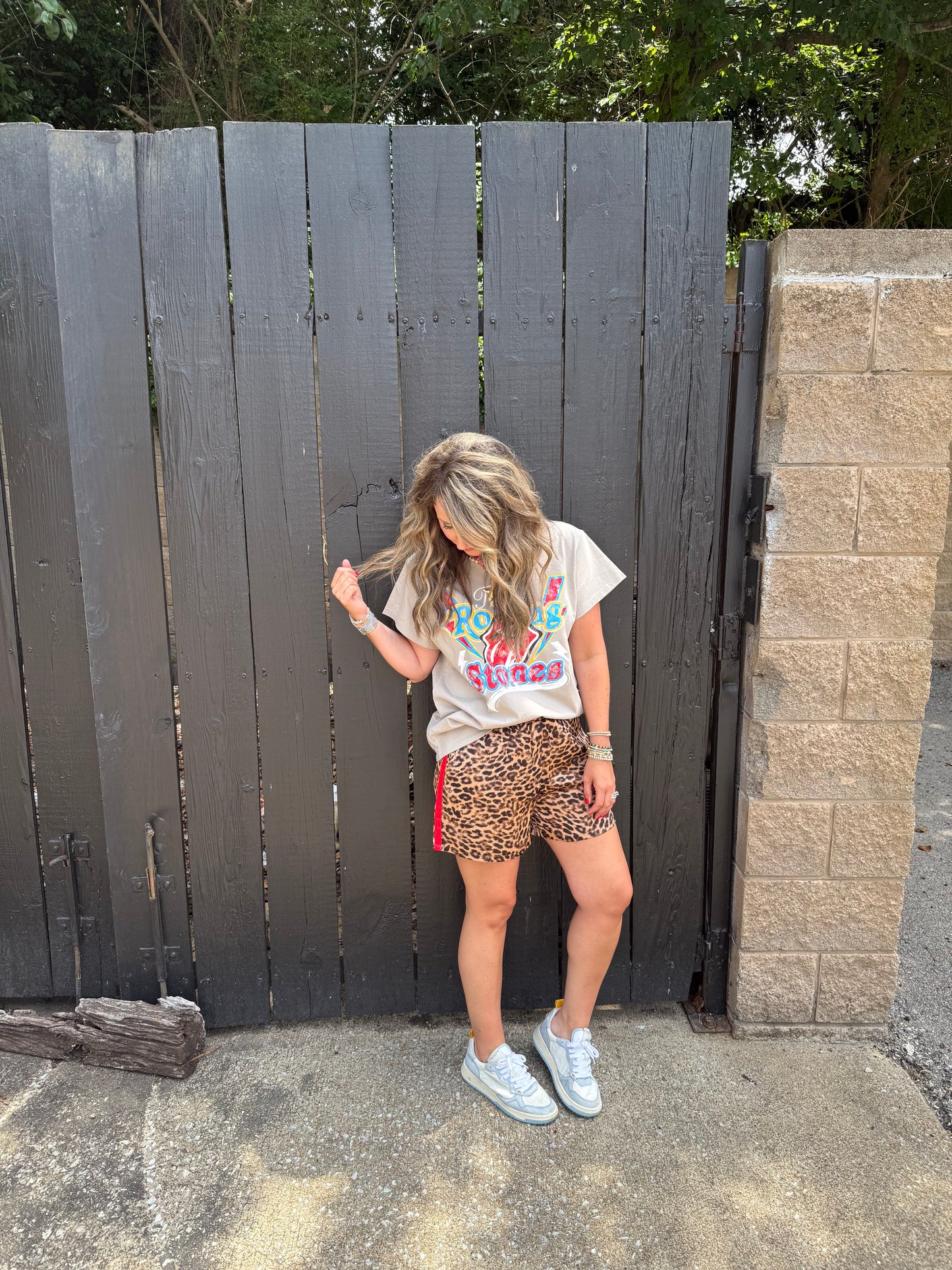 Sunni Leopard Shorts