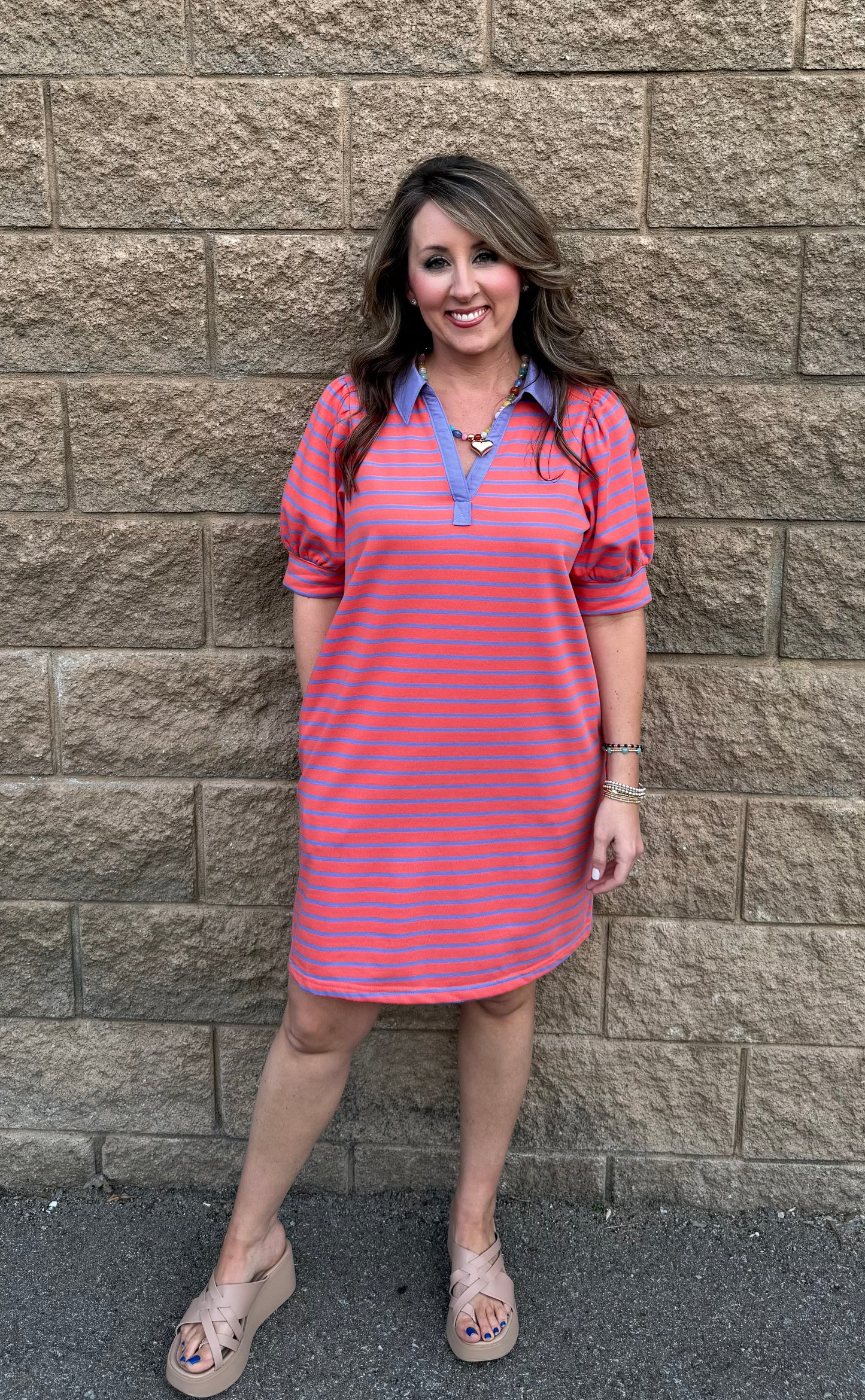 Mali Grapefruit Dress