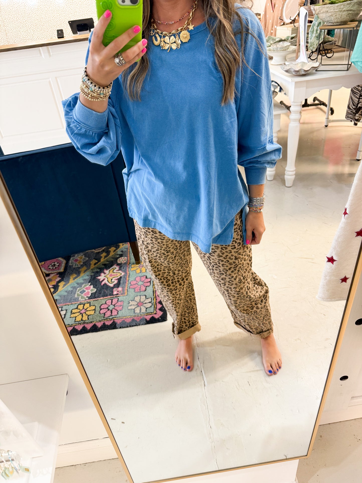 Remi Basic Blue Top