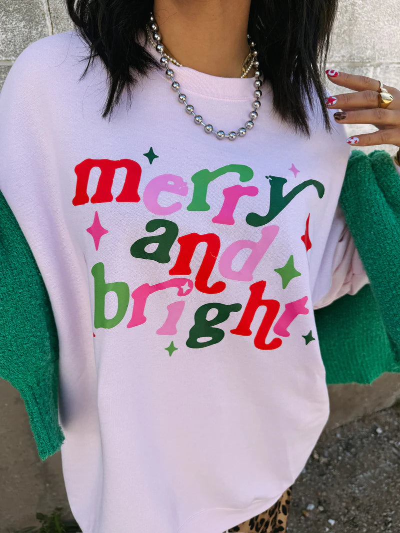 MERRY & BRIGHT SWEATSHIRT
