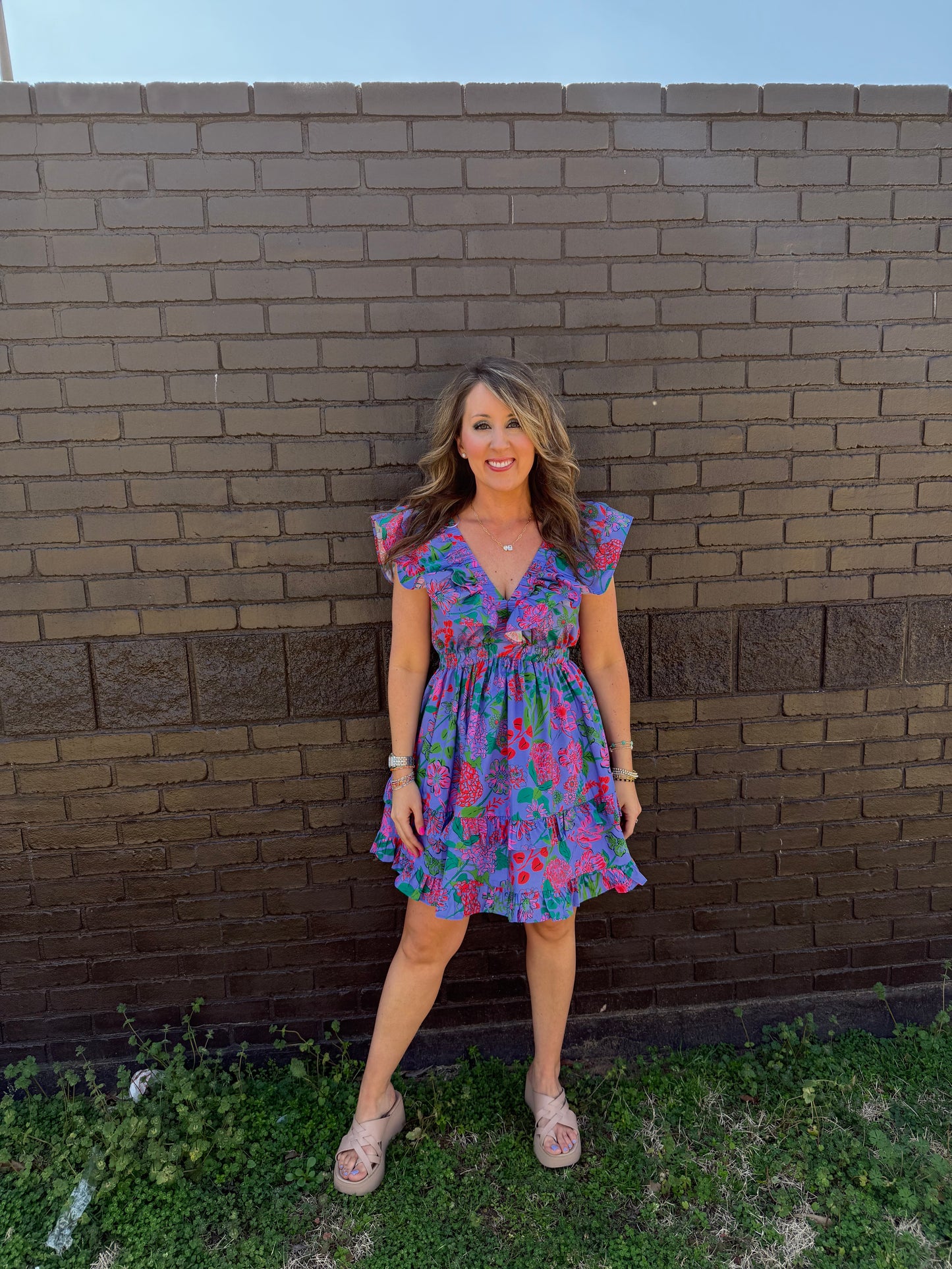 Breezy Floral Dress