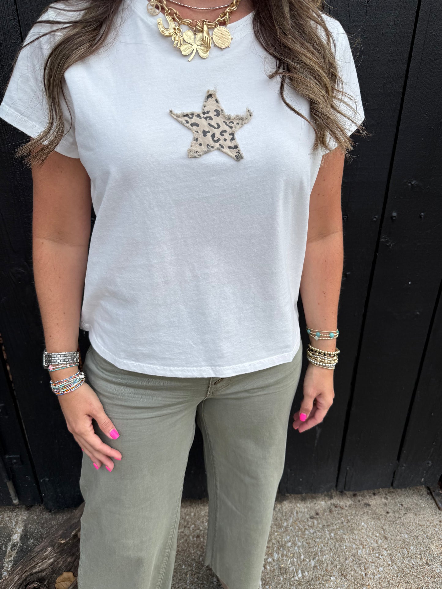Starry Leopard Tee