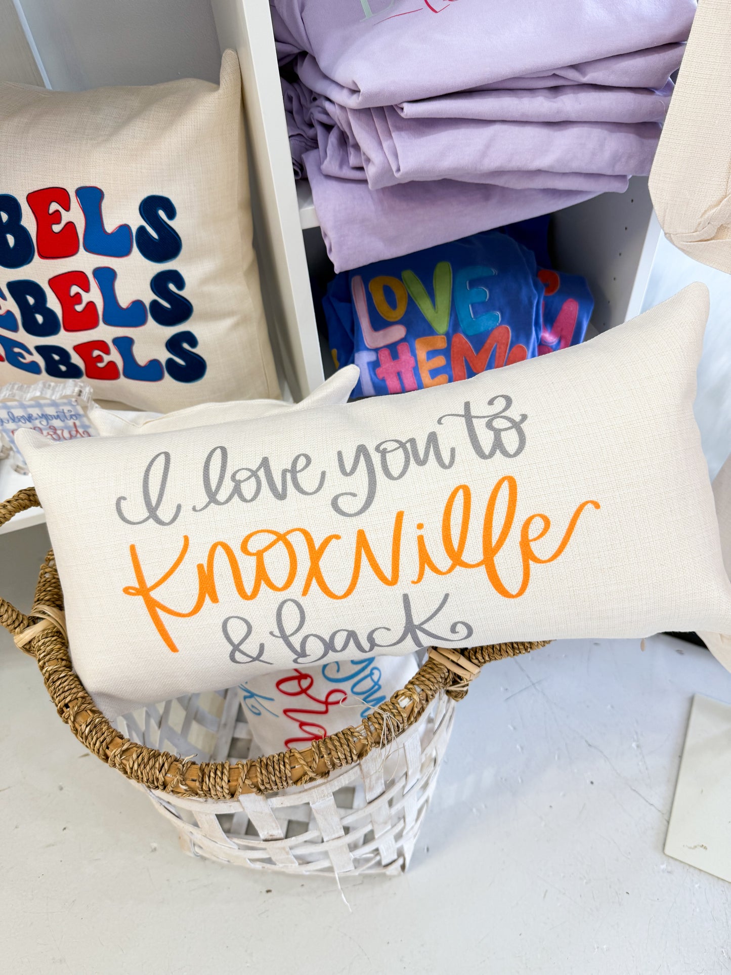 I Love You Knoxville Pillow