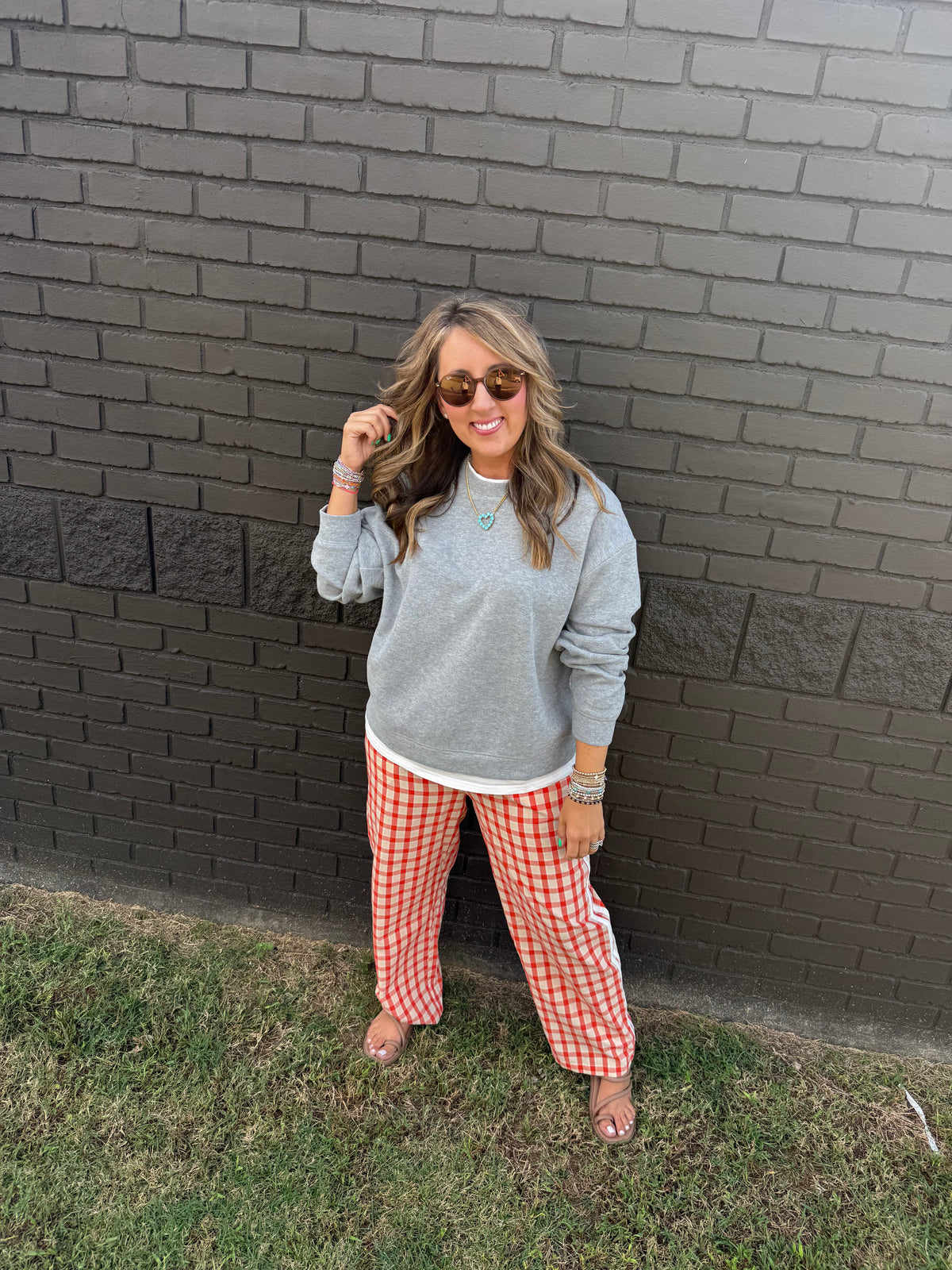 Rachel Peek Sweatshirt Grey