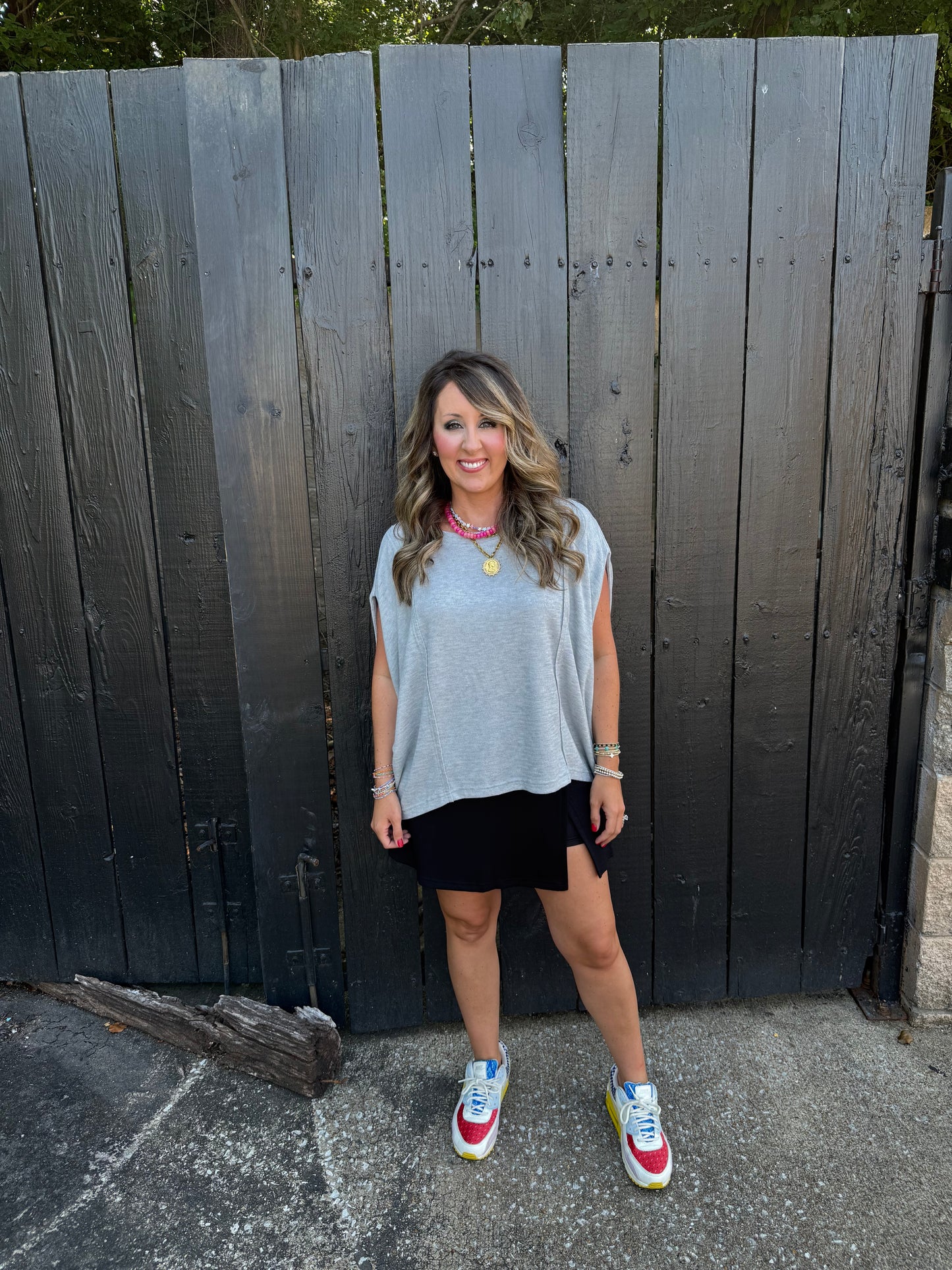Living in Black Skort