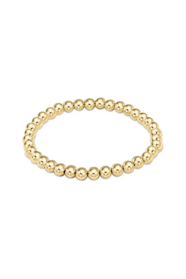 Extends Classic Gold 5mm Bead Bracelet