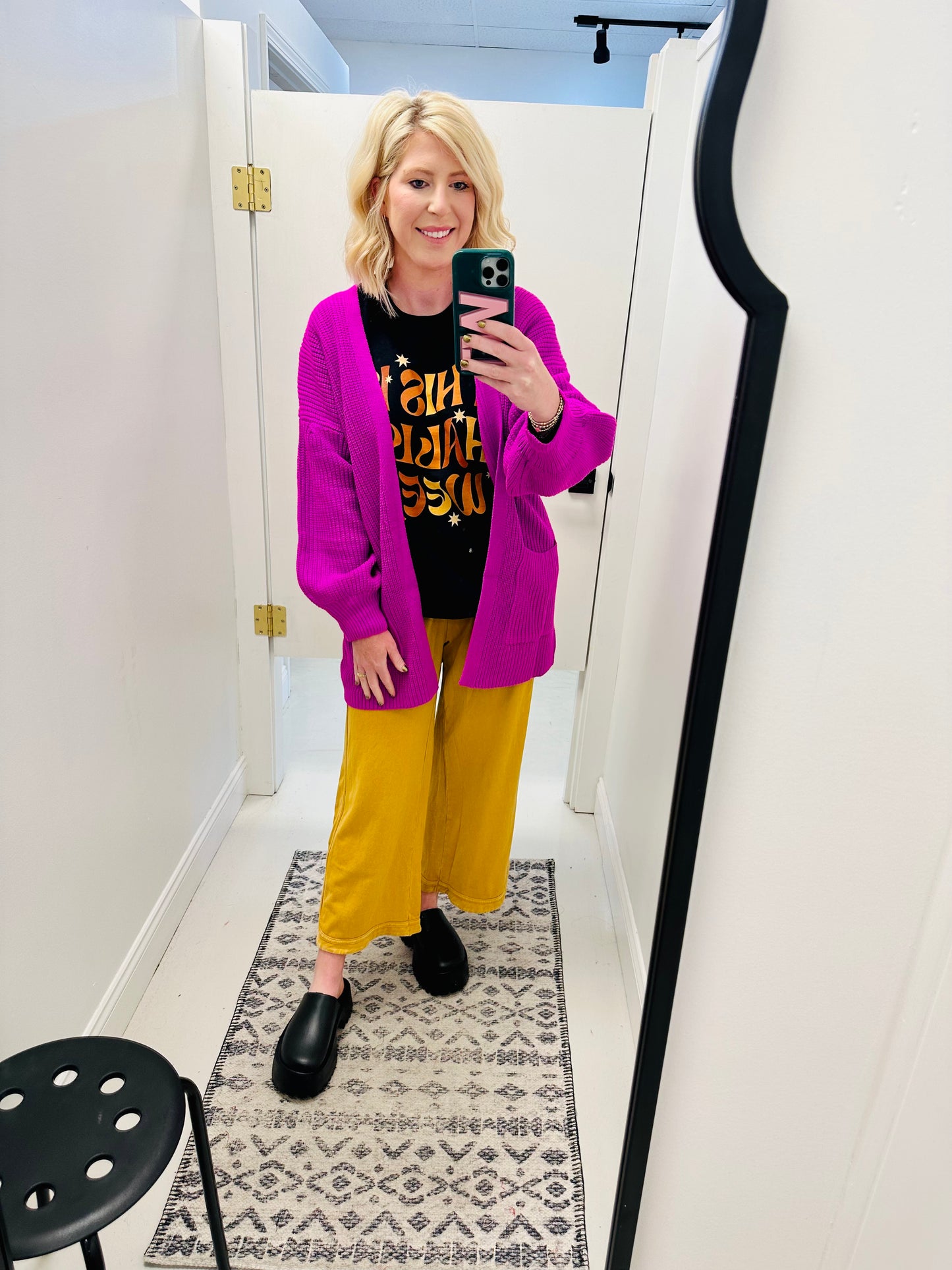 Mally Magenta Cardigan