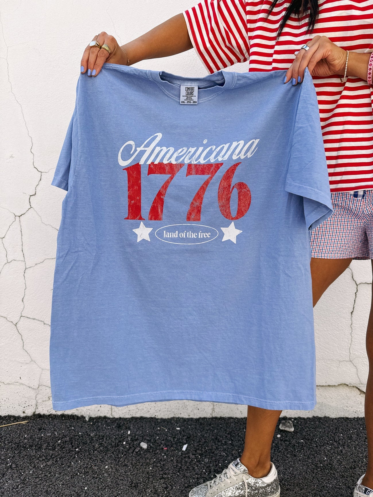 Land Of The Free 1776 Tee