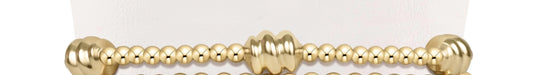 E Newton Admire Small Gold 2.5mm Gold Bead Bracelet