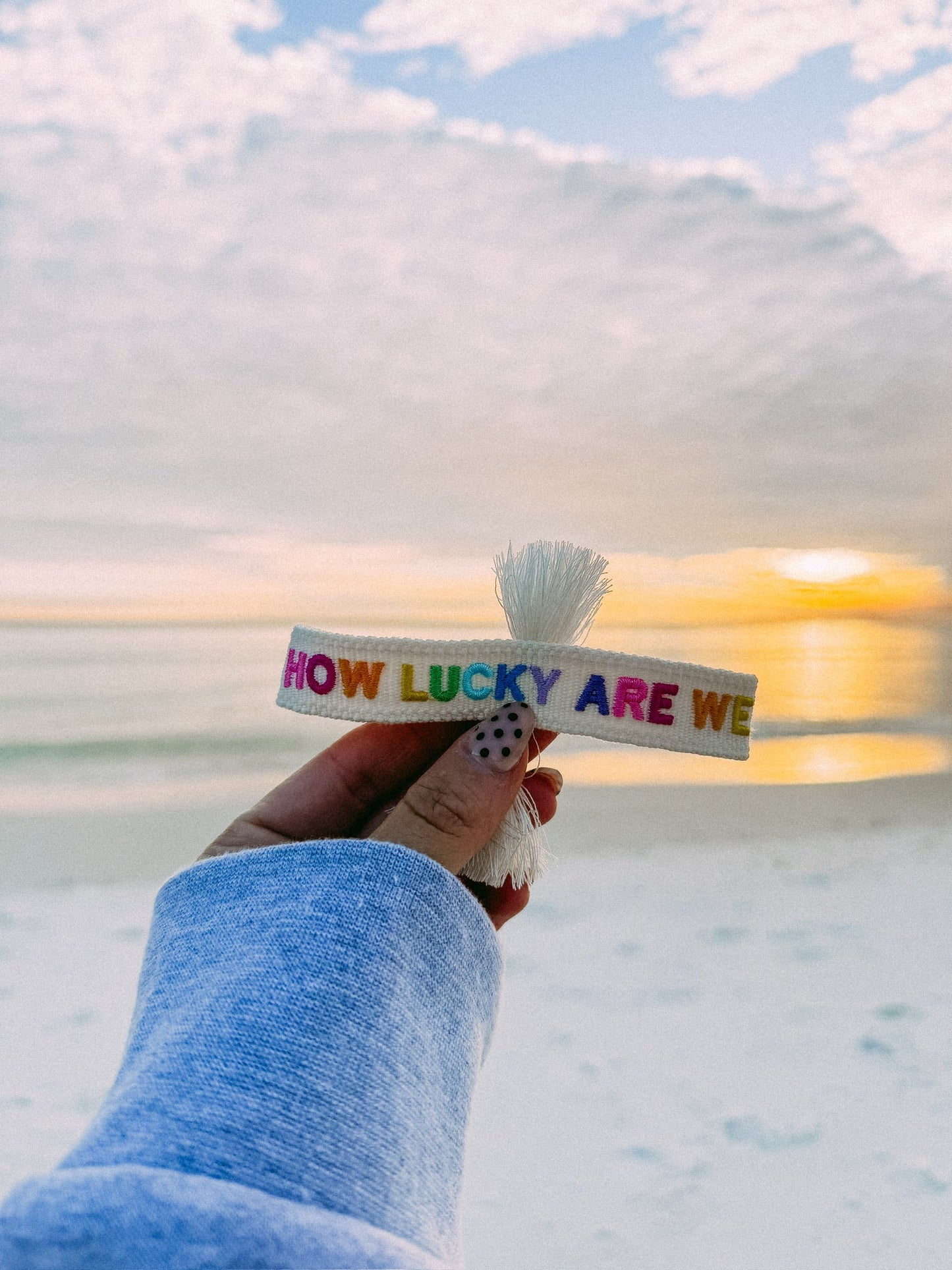 How Lucky Are We Bracelet