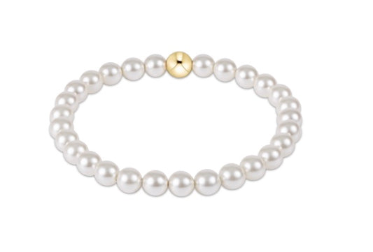 E Newton Classic Pearl 6mm Bracelet