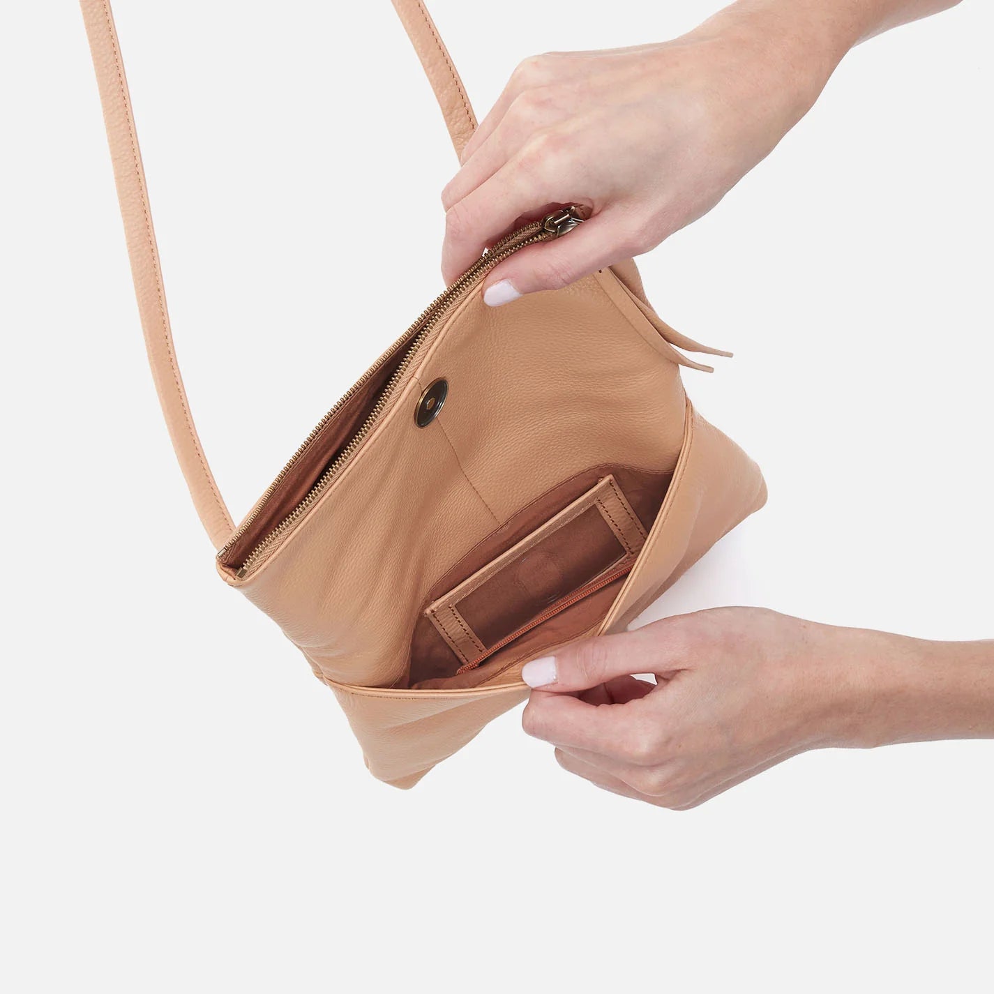 Hobo Grant Crossbody Porcini