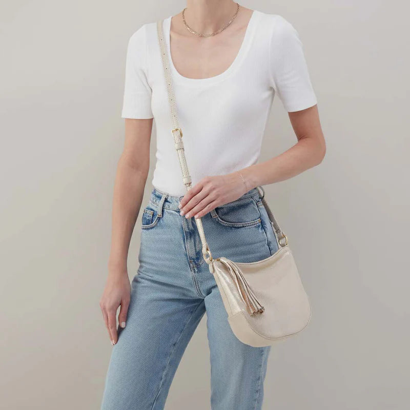 Hobo Lexi Crossbody Sand Shimmer