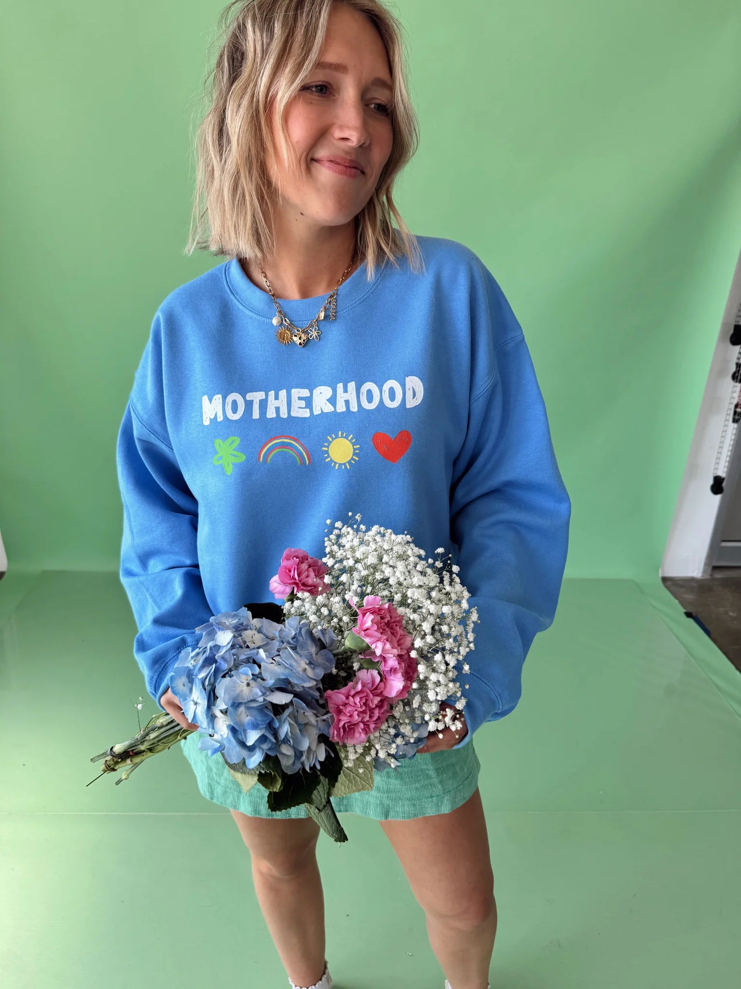 Motherhood Doodle Crewneck