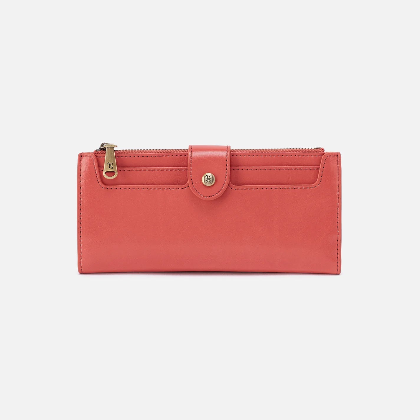 Hobo Dunn Continental Wallet Pink Mirage