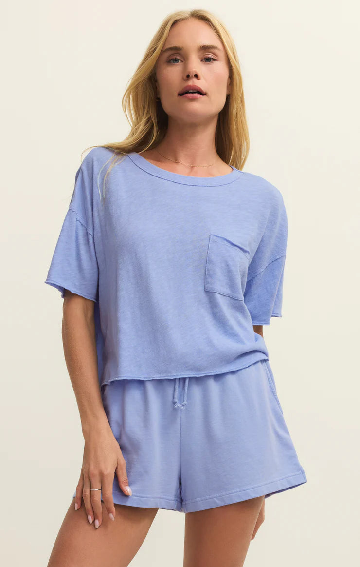 Z Supply Everyday Pocket Tee Barcelona Blue