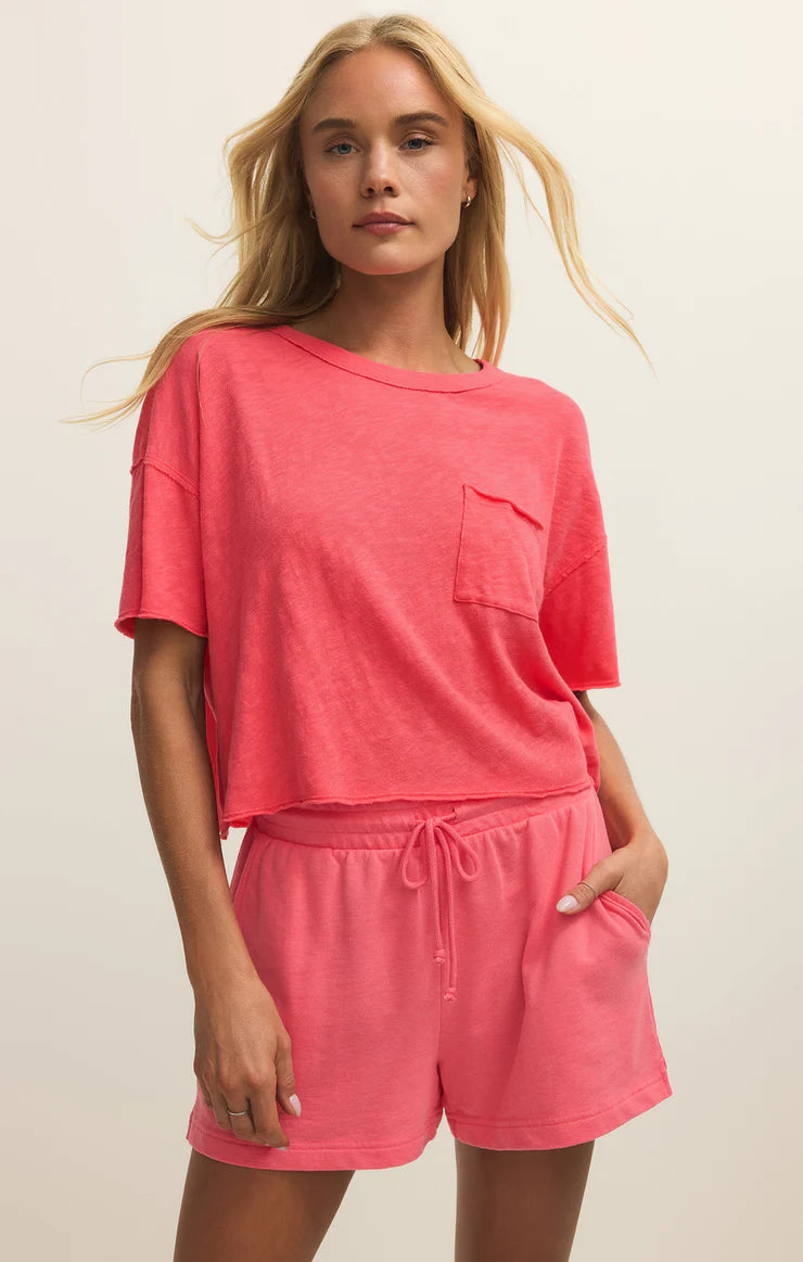 Z Supply Everyday Pocket Tee Paloma