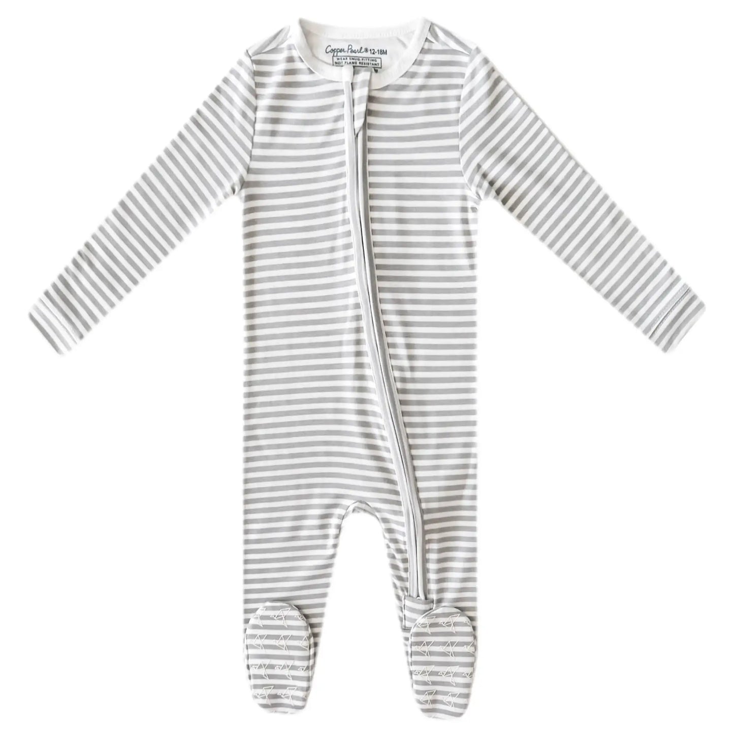 Copper Pearl Everest Zip Up Footie