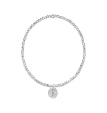 Extends - Classic Sterling 2mm Bead Bracelet Inspire Small Charm