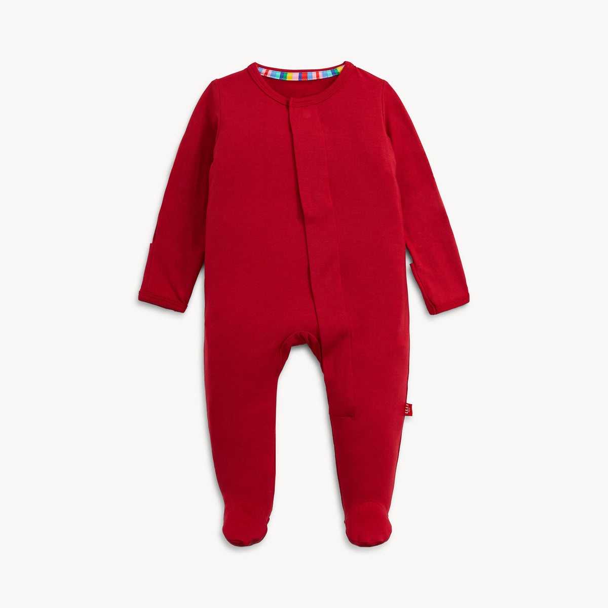 Magnetic Me Red Solid Modal Footie