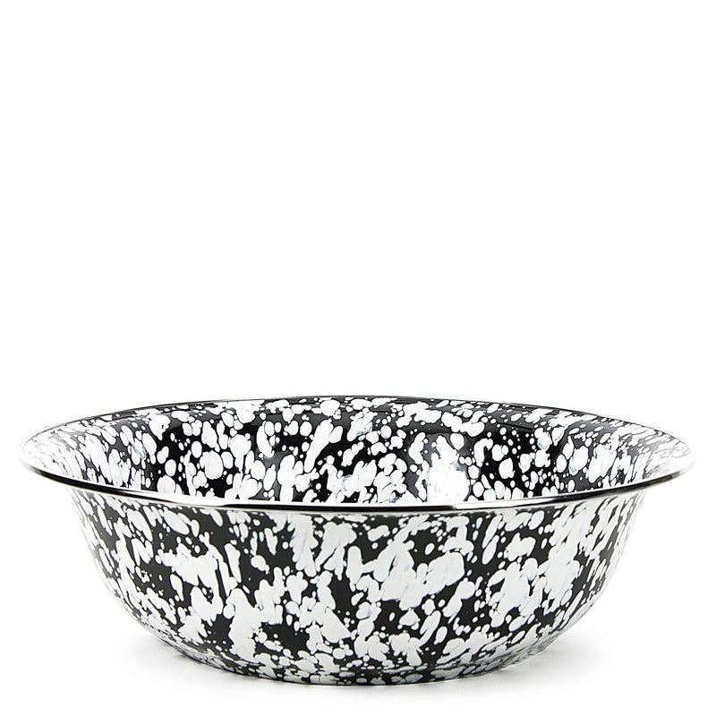 Taupe Swirl Serving Basin
