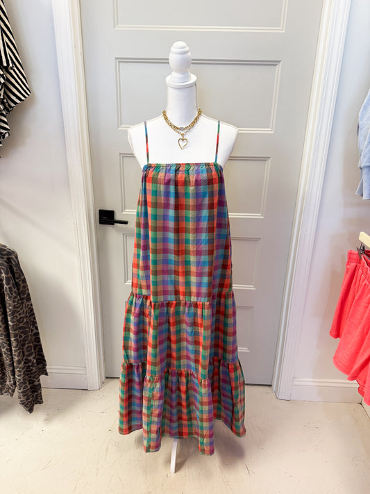 Reva Plaid Maxi