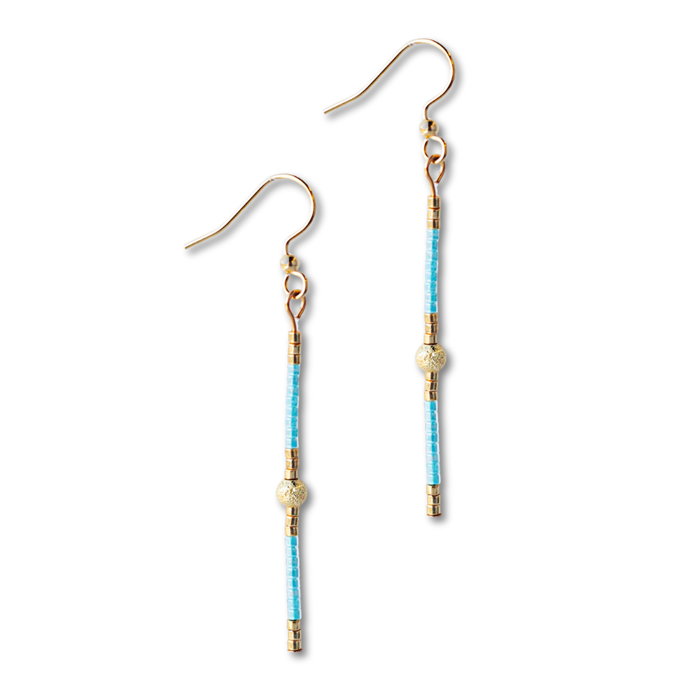 Sprinkles Earrings: Sky Blue