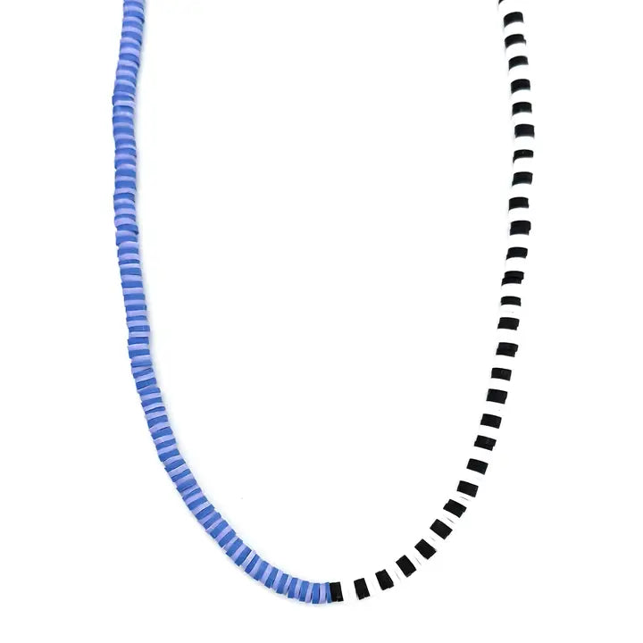 Poppy Colorful Layering Necklace Blue