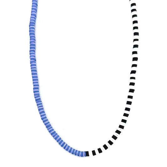 Poppy Colorful Layering Necklace Blue