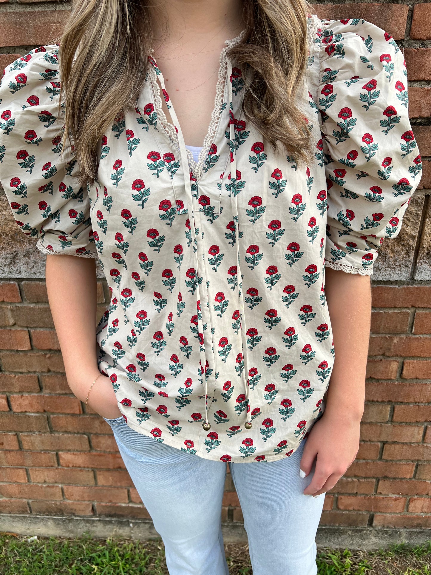 Benson Floral Top