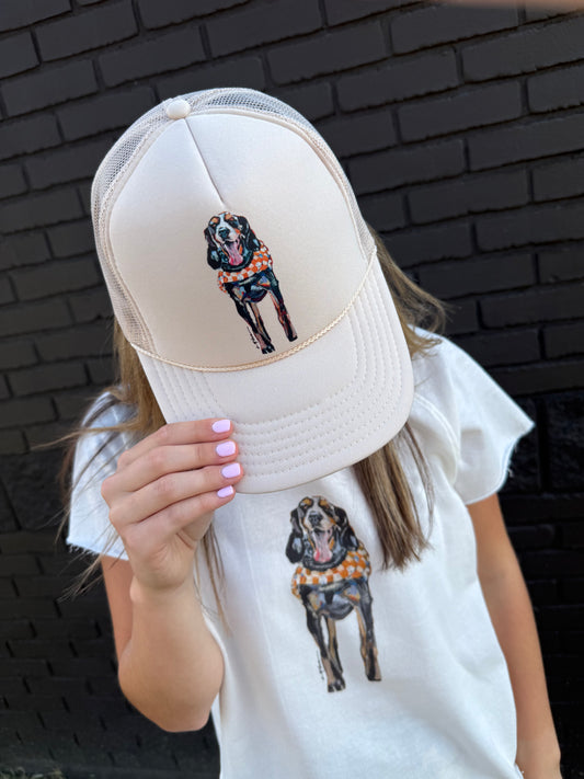 Smokey Watercolor Trucker
