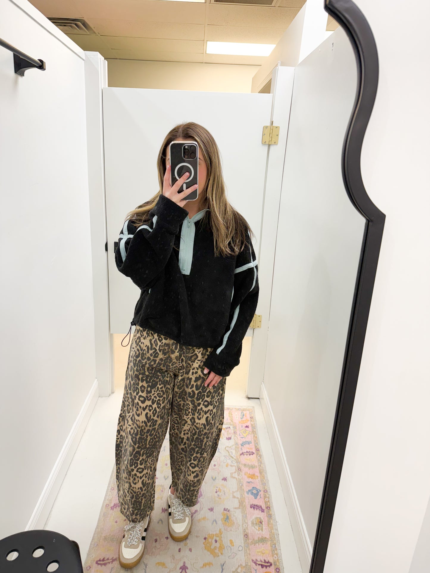 Sprint Quarter Zip Black