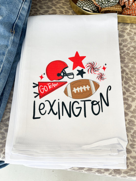 Lexington Football Pride Tea Towel