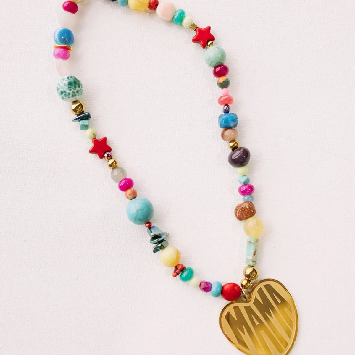 For the Moms Beaded Necklace - Mama